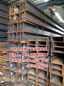广东清远市H型钢厂家批发Q345h型钢250 250价格